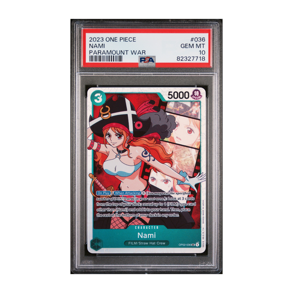 Nami #036 Paramount War PSA 10