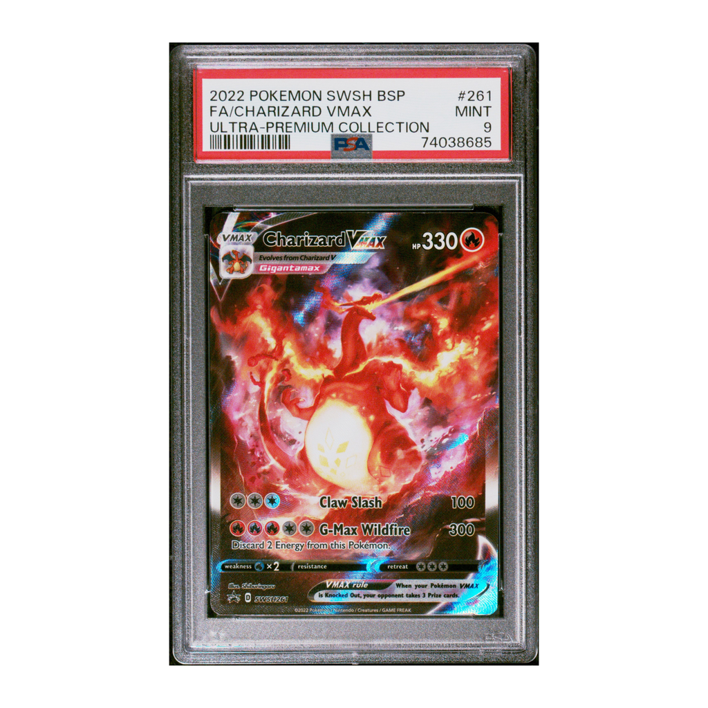 Charizard Vmax Black Star Promo #261 PSA 9