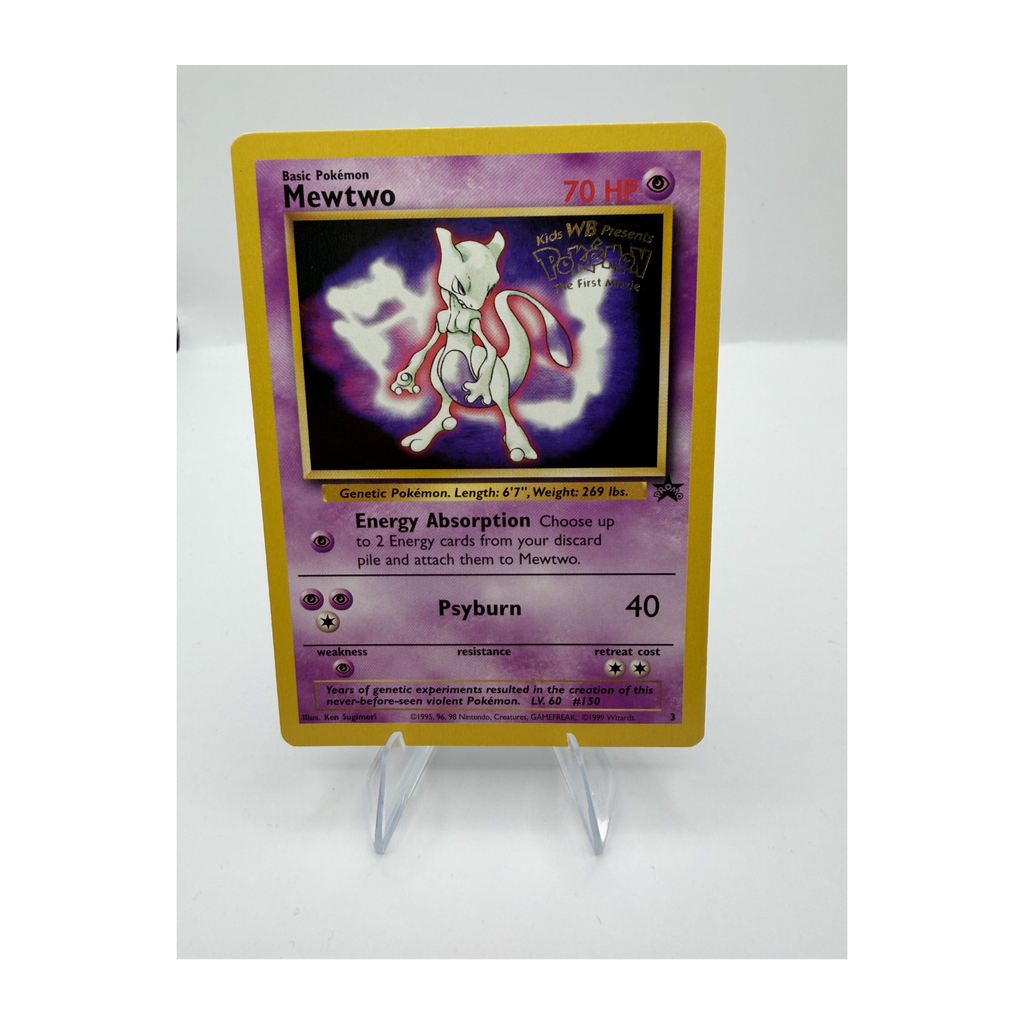 Mewtwo Black Star Promo #3