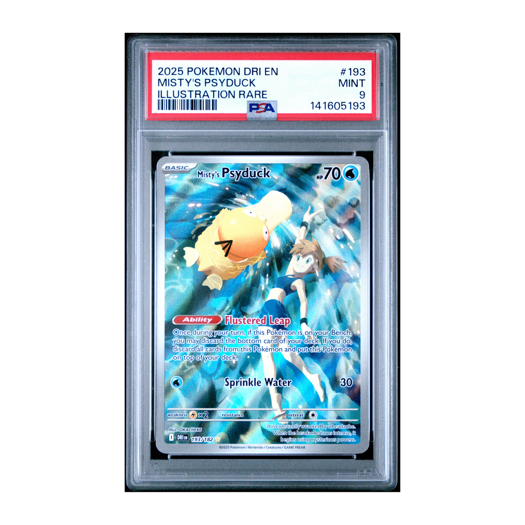 Psyduck #193 Destin Rivals PSA 9