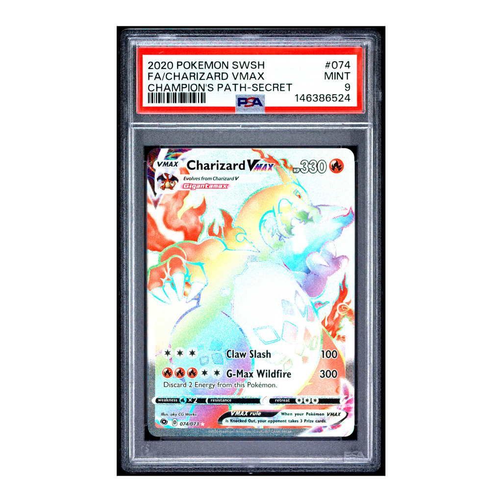 Charizard Vmax Champions Path #074 PSA 9