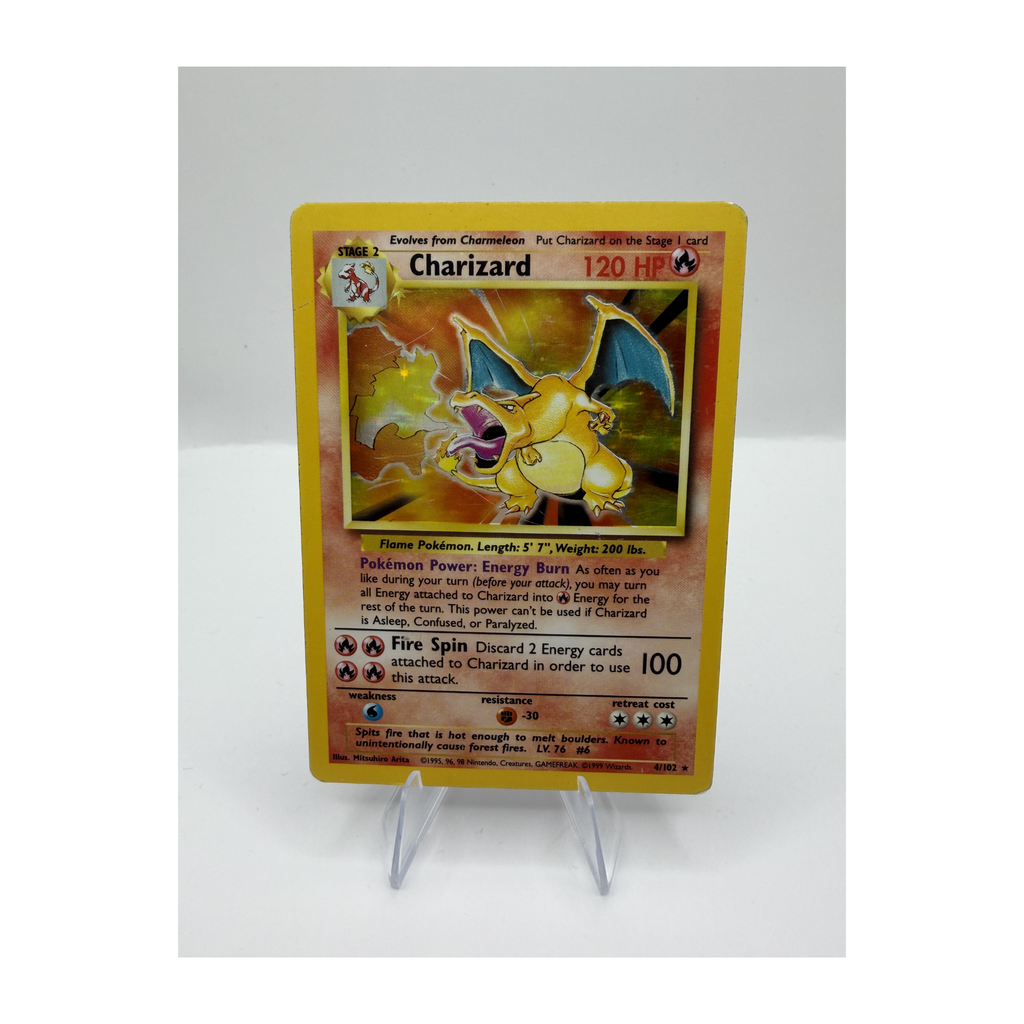 Charizard #4 Base Set