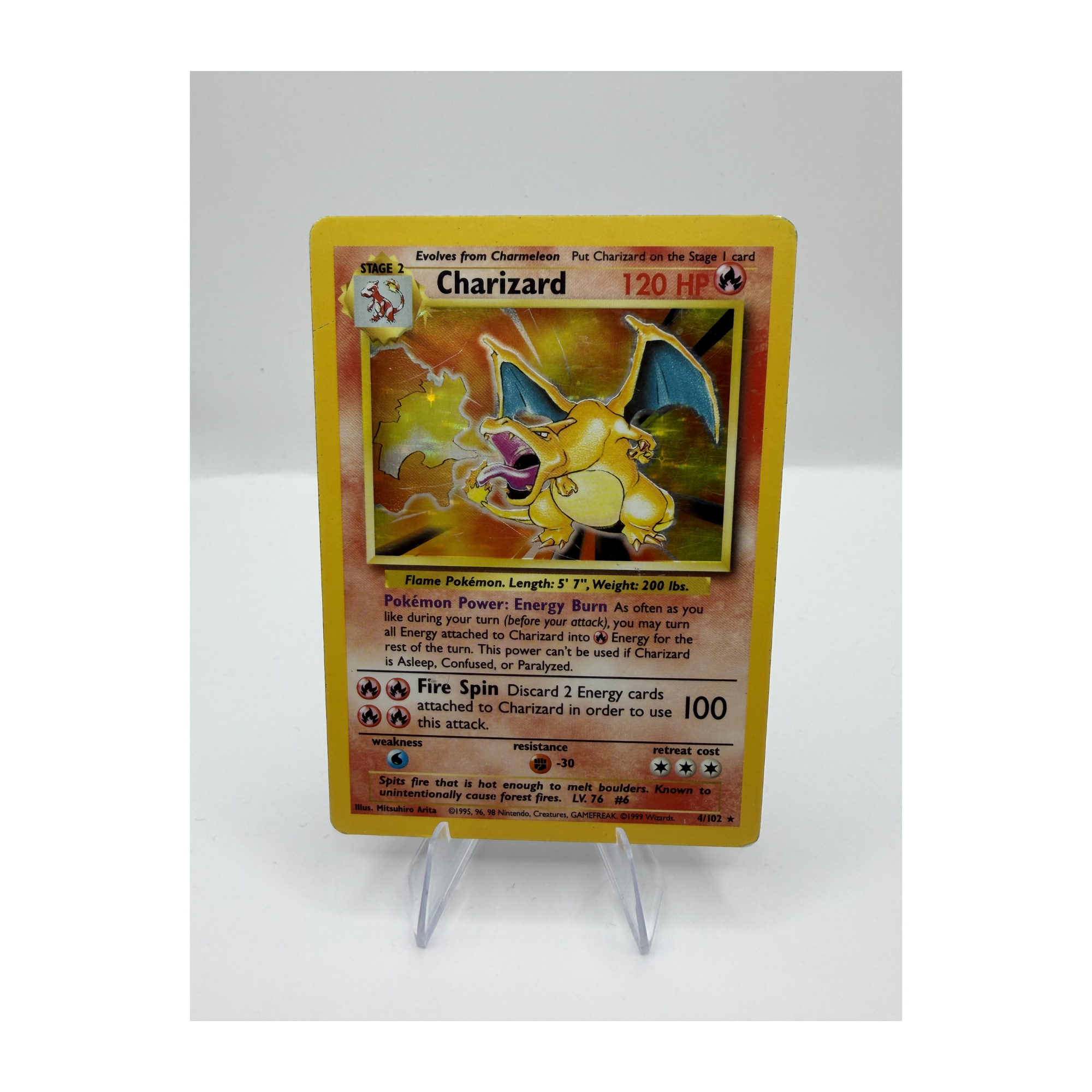 Charizard #4 Base Set