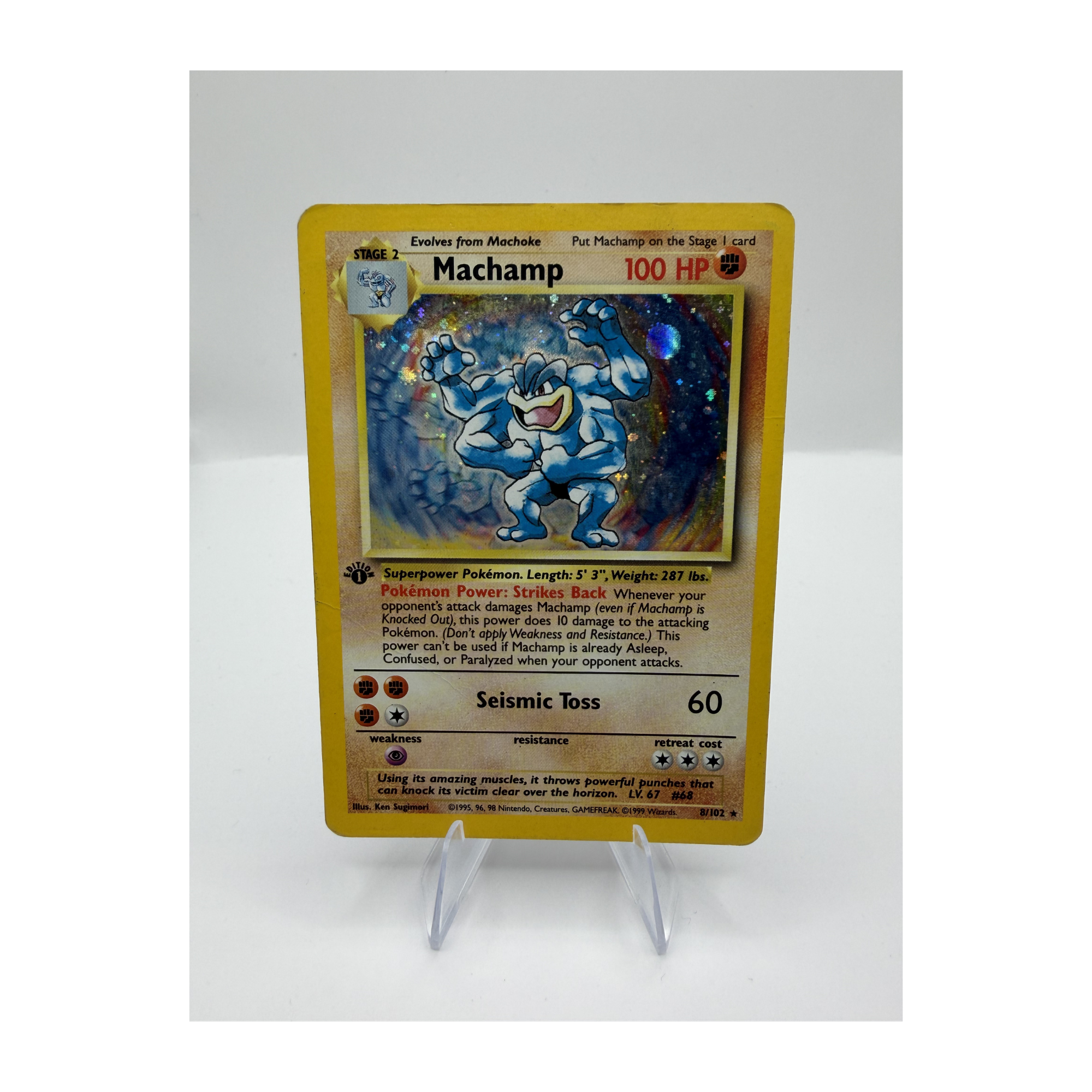 Machamp #8 Base Set
