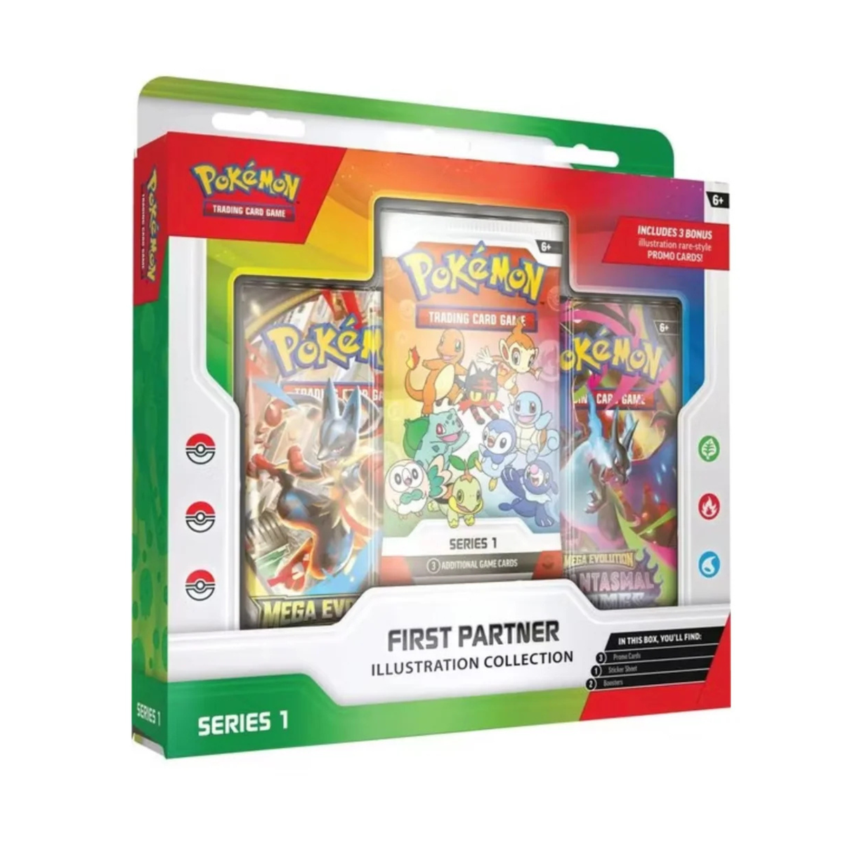 Pokémon First Partner Illustration Collection Series 1