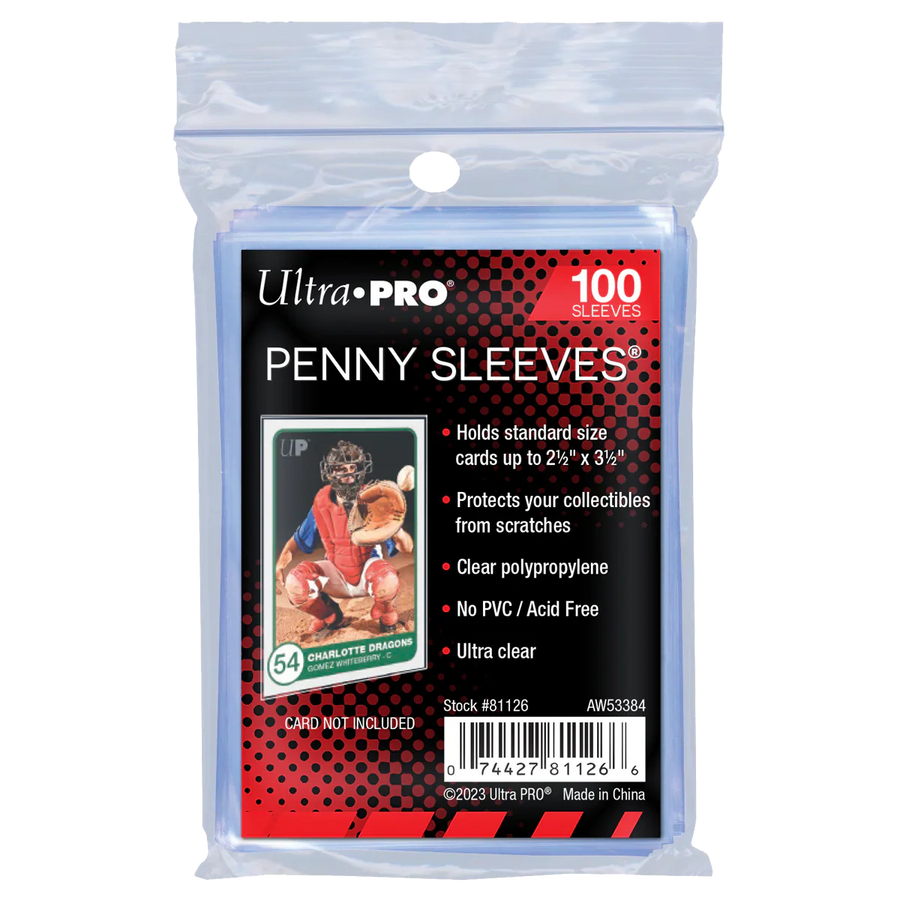 Penny Sleves Ultra Pro - 100 stk.